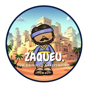 Imagem de capa para o Ebook Recurso Visual para a História Bíblica de Zaqueu