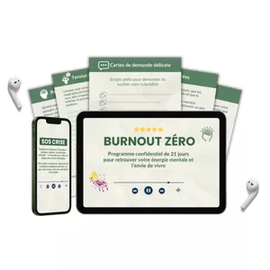 Image de couverture pour le Cours en ligne Burnout Zero™ – 21 Jours de Récupération Mentale