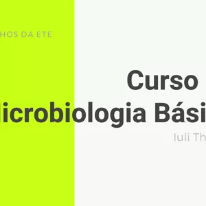 Imagem de capa para o Curso online Curso Microbiologia Básica de Lodos Ativados