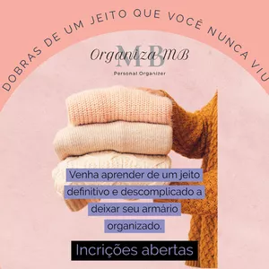 Imagem de capa para o Curso online Método Marina Baggio: Dobras de um jeito fácil e descomplicado. 