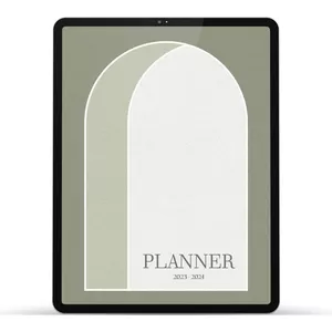 Imagem de capa para o Ebook Planner 2023/2024 - Papelaria Consciente
