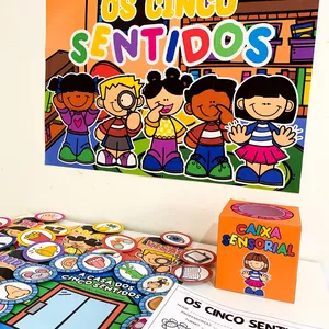 Imagem de capa para o Ebook Kit dos 5 Sentidos