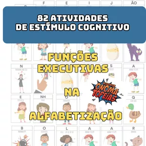 Imagem de capa para o Ebook Funções Executivas na Alfabetização
