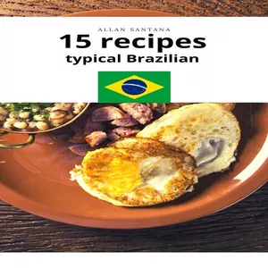 Cover image for Ebook 15 typical Brazilian recipes