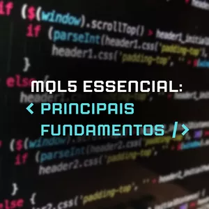 Imagem de capa para o Ebook MQL5 Essencial: Principais Fundamentos