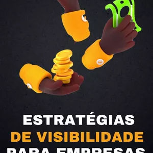 Imagem de capa para o Ebook Estratégias de visibilidade para empresas