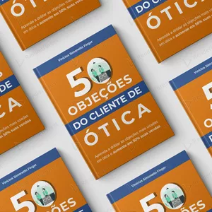 Imagem de capa para o Curso online Livro 50 Objeções do Cliente de Ótica (Versão física)