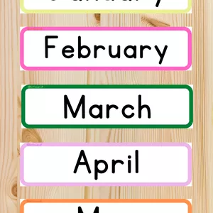 Cover image for Online course Months of the Year |  Class Flashcards 