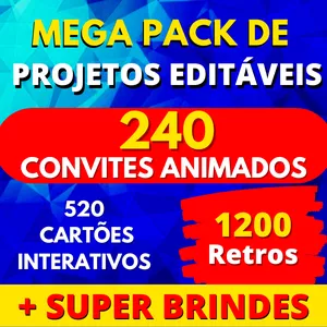 Imagem do curso Pack Convites Animados 