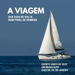 Imagem de capa para o Evento presencial A VIAGEM - sua vida de volta começa nesse final de semana.