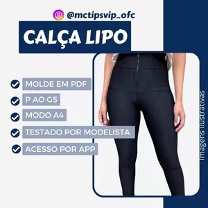 Imagem de capa para o Curso online MOLDE EM PDF_A4_CALÇA LIPO COM ZÍPER  ID 2741233