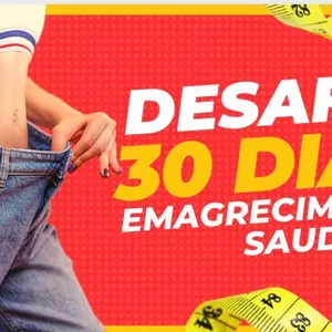 Imagem de capa para o Ebook desafio para emagrecer em 30 dias