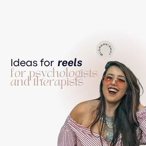 Cover image for Ebook Ideas for reels for psychologists and therapists