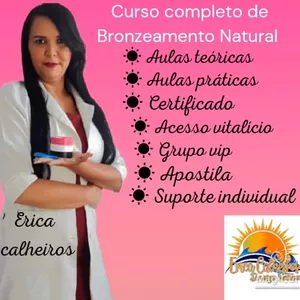 Imagem de capa para o Curso online Curso completo de Bronzeamento Natural 