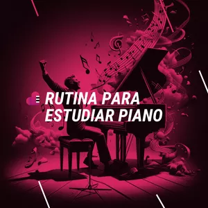 Imagen de portada para Curso online Rutina para estudiar piano
