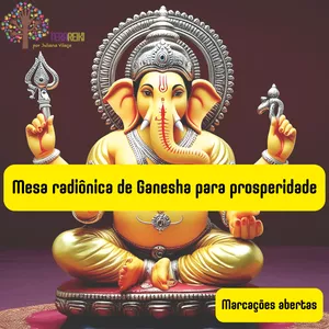 Imagem de capa para o Curso online Atendimento individual - Mesa radiônica Ganesha para Prosperidade - Tratamento 21 dias
