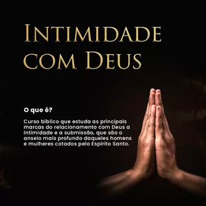 Imagem de capa para o Curso online Intimidade com Deus