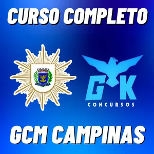 Imagem de capa para o Curso online Curso Completo GCM CAMPINAS