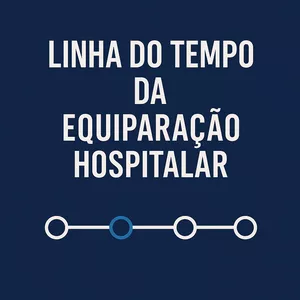 Imagem de capa para o Ebook LINHA DO TEMPO DA EQUIPARAÇÃO HOSPITALAR