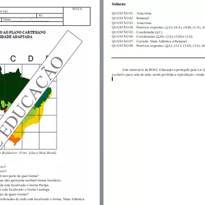 Imagem de capa para o Ebook 1. ATIVIDADE ADAPTADA - PLANO CARTESIANO - INTRODUÇÃO