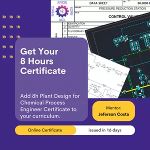 Cover image for Online course Chemical Process Engineering and Plant Design