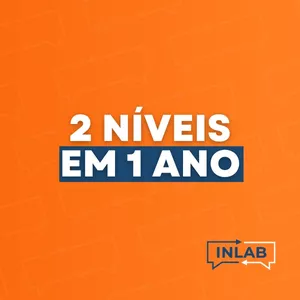 Imagem de capa para o Curso online 2 Níveis de Inglês em 1 Ano