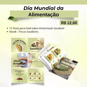 Imagem de capa para o Ebook Dia Mundial da Alimentação