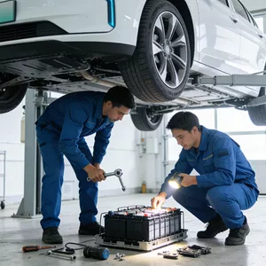 Imagen de portada para Curso online Reparación del Paquete de Batería y BMS de Tesla: Curso Práctico en Video Paso a Paso