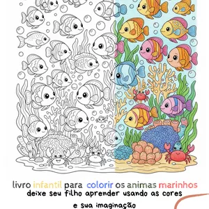 Imagem de capa para o Ebook CONHECENDO OS ANIMAS MARINHOS