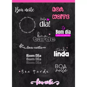 Imagem de capa para o Ebook Figurinhas para stories Bom dia, boa tarde e Boa noite ✨
