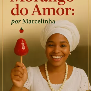 Imagem de capa para o Ebook Morango do Amor: Por Marcelinha