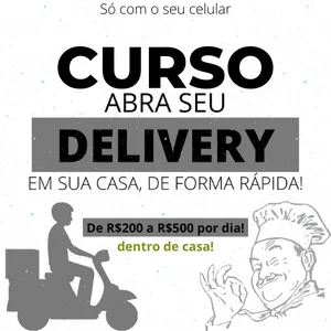 Imagem de capa para o Curso online DELIVERY NA PRÁTICA 