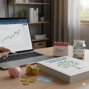 Imagem de capa para o Ebook  A Jornada do Investidor – Do Básico ao Essencial