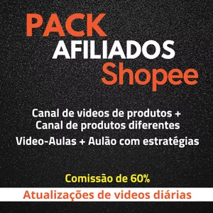 Imagem do curso Pack videos shopee + produtos diferentes