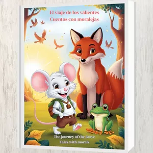 Imagen de portada para Ebook El viaje de los valientes: Cuentos con moralejas
