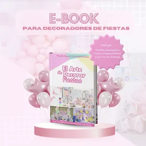 Imagen de portada para Ebook Ebook El arte de decorar fiestas