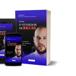 Imagem de capa para o Ebook O VENDEDOR DE BALCÃO