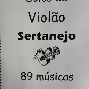 Imagem de capa para o Ebook Solos de Violão Sertanejo - 89 Músicas