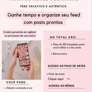 Imagem de capa para o Curso online Pack de artes femininas