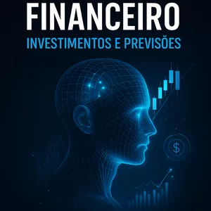 Imagem de capa para o Ebook IA no Setor Financeiro – Investimentos e Previsões com Inteligência Artificial