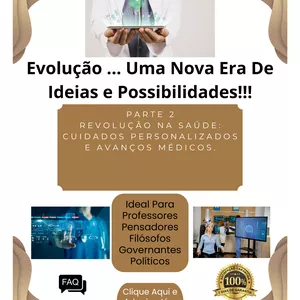 Imagem de capa para o Ebook Parte 02:   Revolução na Saúde: Cuidados Personalizados e Avanços Médicos.
