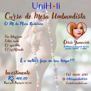 Imagem de capa para o Curso online Mesa Radiônica Umbandista