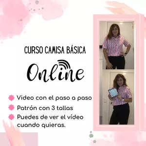 Imagen de portada para Curso online Curso Online Camisa Básica