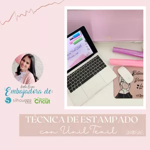 Imagen de portada para Curso online APRENDE DESDE CERO "LA TÉCNICA DE ESTAMPADO CON VINIL TEXTIL"