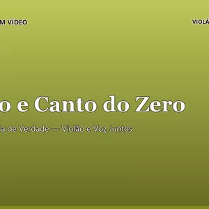 Imagem do curso Violão e Canto do Zero — Sua Primeira Aula de Verdade, em 9 Vídeos