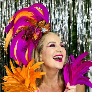 Imagem de capa para o Curso online CURSO DE FANTASIA - TIARA DE CARNAVAL (+AULA BÔNUS: PRESILHA DE CARNAVAL)