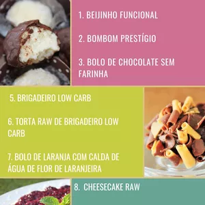 Imagem de capa para o Ebook Receitas Saudáveis, Práticas e Deliciosas - Low Carb, sem glúten, sem lactose, sem açúcar e com muito sabor!