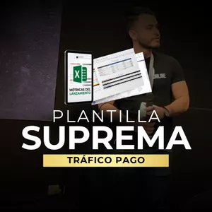 Imagen de portada para Curso online Plantilla Suprema - Tráfico Pago
