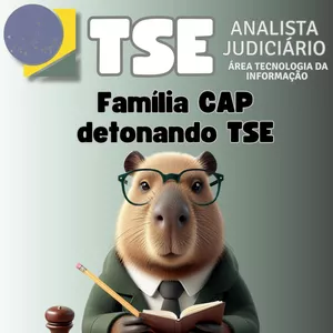 Imagem de capa para o Curso online RESUMOS de RETA FINAL da CAP da TI - TSE UNIFICADO