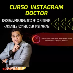 Imagem de capa para o Curso online Curso Instagram Doctor